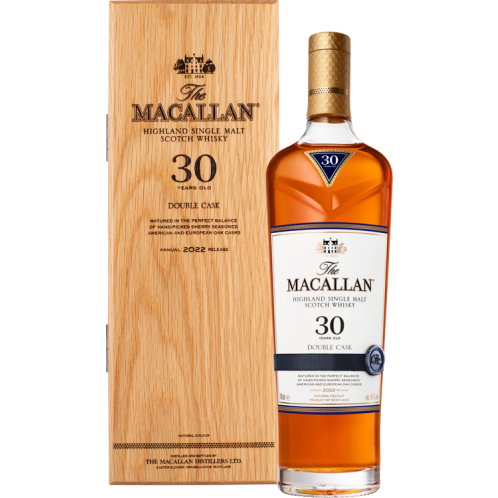 The Macallan 30 YO Double Cask 43 % ABV - 70 cl.