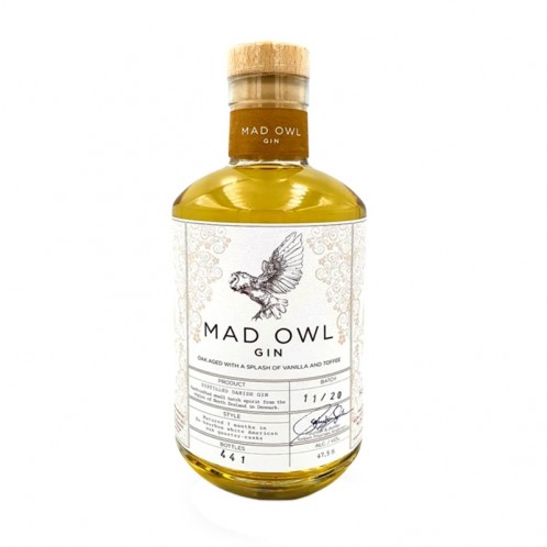 Mad Owl Gin Oak Aged - 47,5% ABV - 50 Cl.