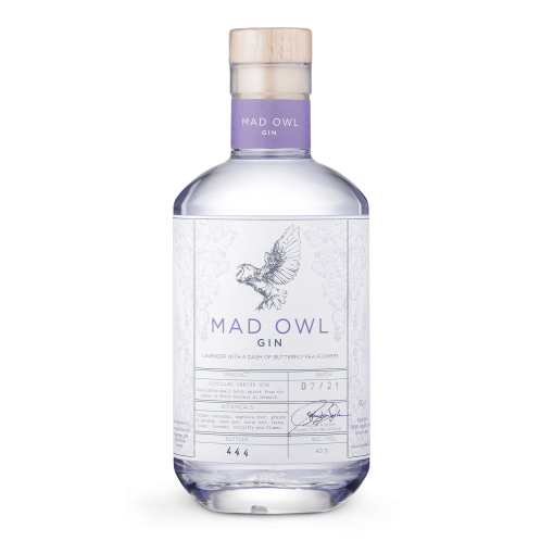 Mad Owl Gin Lavender - 43% ABV - 50 cl.