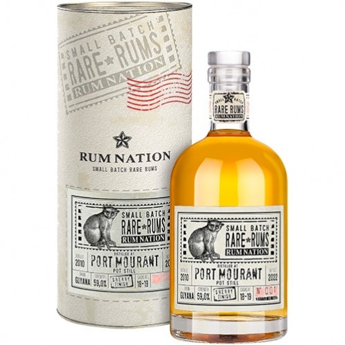Rum Nation Rare Rums - Port Mourant 2010 - 2022 Sherry Finish 12YO - 59% ABV - 70 cl.