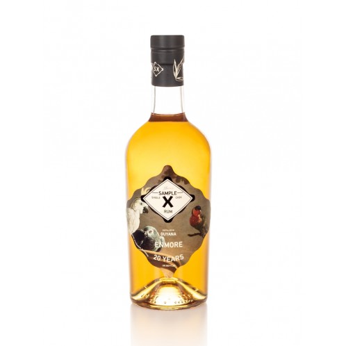 Sample X Enmore Rum 20 YO - 50,6% ABV 70 cl.