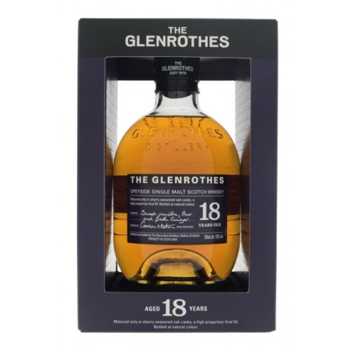 The Glenrothes 18 YO 43% ABV - 79 cl.