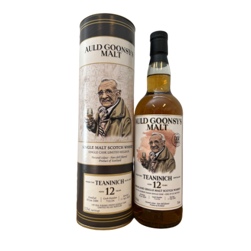 TEANINICH 12 Year Old, 1st Fill Sherry Finish – 55.2% Cask Strength
